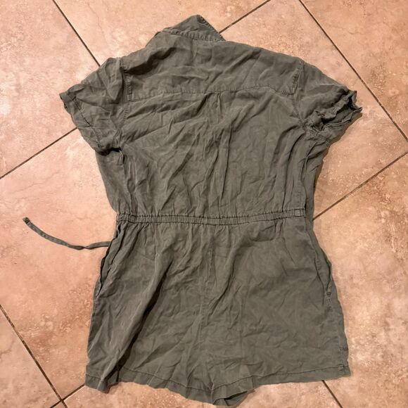Abercrombie-fitch Women's Green and Khaki Playsuit-romper - Picture 3 of 3
